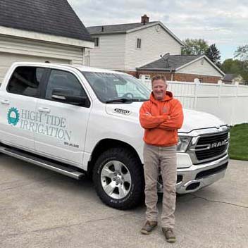 Mark, President of High Tide Irrigation, Shelby Township MI